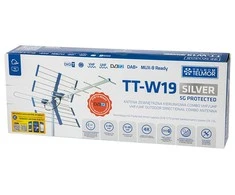 Blow TV antena TT W19 Sidabrinis COMBO 5G TELMOR