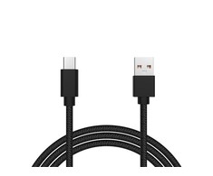 Blow USB 2.0 A jungtis – USB-C 1.0m juodas