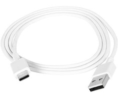 Blow USB 2.0 A – USB-C jungtis 1.0 m balta