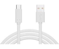 Blow USB 3.0 A - USB-C jungtis 1m baltas pakabukas