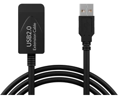 Blow 66-183# USB A - A jungtis 3,0 m kištukinis lizdas su IC pakabuko prailginimo laidu
