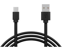 Blow USB A - micro B jungtis, 0.80 m, juoda