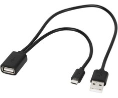 Blow USB adapteris USB A lizdas - USB kištukas + micro USB kištuko laidas