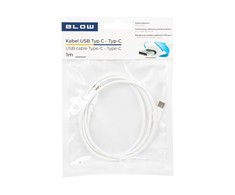 Blow USB-C jungtis – USB-C 2.0 1.0 m balta