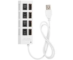 Blow USB skirstytuvas WT.A-4xGN.A HUB-07 baltas