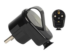 Blow WT-16U/Z kampinis juodas kištukas su ausimi