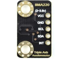 BMA220 DFRobot 3 ašių I2C skaitmeninio akselerometro modulis