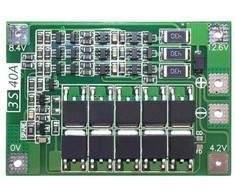 Oem BMS PCM PCB 3S modulis - 12.6V - 40A - ver, Ličio jonų elementų, skirtų 18650 celių, įkrovimo ir apsaugos BALANSAS