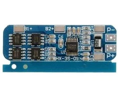 Oem BMS PCM PCB įkrovimo modulis Li-ion 3S 12V 6-8A - skirtas 18650 elementų