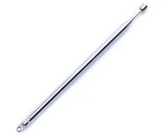 Oem BNC114 teleskopinė antena - 3.9 cm / 8.8 cm - 4 skyriai - litavimui
