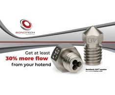 Bondtech CHT MK8 padengtas žalvarinis antgalis 0.4mm - 1 vnt