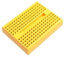 Oem Breadboard 170 laukų – SYB-170 – geltona – Arduino prototipų konstravimas
