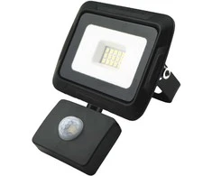 BREMEN LED prožektorius su judesio davikliu 10W, 4000K, IP65, 80lm/W Eurolight