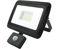 BREMEN LED prožektorius su judesio davikliu 30W, 4000K, IP65, 80lm/W Eurolight