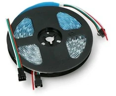 Btf Lighting RGB LED juosta SK6812 - skaitmeninė, adresuota - IP30 60 LED/m, 5V - 5m - balta