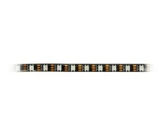 Btf Lighting RGB LED juosta WS2812B - skaitmeninė, adresuota - IP65, 60 LED/m, 18W/m, 5V - 5m - juoda