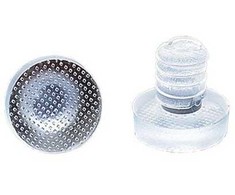 Oem Buferis - 5 mm - Durų buferis - Apsaugos nuo susidūrimo varžtas - Skaidrus - 10 vnt