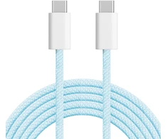 C tipo USB – C tipo USB kabelis 100 W, 1 m Mėlyna Kruger &amp; Matz Basic