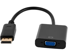 Cabletech Adapterio jungtis DISPLAYPORT kištukas - VGA lizdas