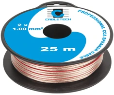 Cabletech CCA garsiakalbio kabelis 1.0 mm 25M