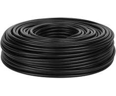 Cabletech H1000 koaksialinis kabelis 100 m juodas