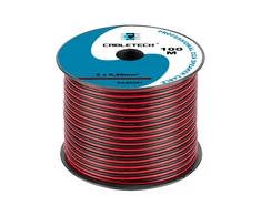 Cabletech Kolonėlių kabelis CCA 0.20mm 1m