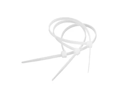 Cabletech laidų tvirtinimo dirželiai 4.8mm 35cm Balta
