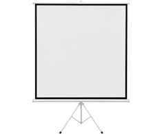 Cabletech pastatomas projekcinis ekranas 200x200cm 100"