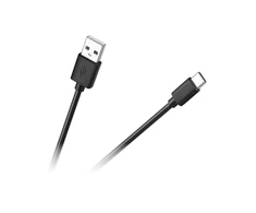 Cabletech USB A - USB C kabelis 1m