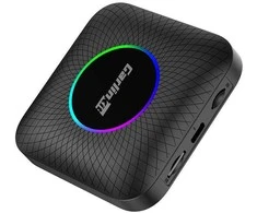 Carlinkit Tbox-Plus Led 4+64GB Wireless Adapter Apple Carplay / Android Auto, Juodas - belaidis adapteris