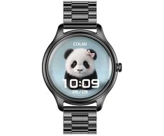 Išmanusis laikrodis COLMI L28 Smart Watch (juodas + juodas steel strap)