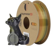 Copymaster3D Tri-Silk 1.75mm 1kg - Mėlyna/Violetinė/Juodas