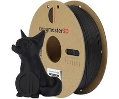 Copymaster3D Turbo PLA Matte 1.75mm 1kg Juodas