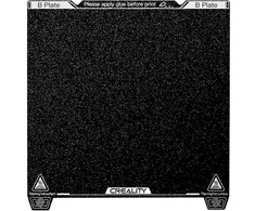 Creality 3D K1 Max PEI konstravimo plokštė su minkštu magnetiniu lipduku - 315 x 310 mm