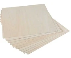 Creality Falcon serijos Basswood faneros lakštai 200 x 200 x 3 mm - 10 vnt