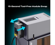 Creality Falcon T1 20 W šviesolaidinio lazerio atnaujinimo rinkinys