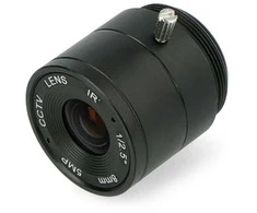 CS-Mount objektyvas 8mm, rankinis fokusavimas, skirtas Raspberry Pi kamerai, ArduCam LN038