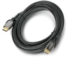 CU 48Gb/s ekranuotas HDMI laidas - 3m - juodas - Akyga AK-HD-30S