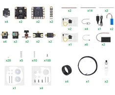 CyberBrick Ultimate Hardware Kit – ZK003 – rinkinys nuotoliniu būdu valdomiems modeliams konstruoti ir programuoti – Bambu Lab