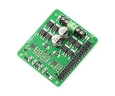 Cytron HAT-MDD10 - dviejų kanalų DC variklio valdiklis 24V/10A - Raspberry Pi priedėlis