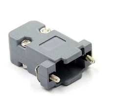 Oem D-SUB DB9 RS232 jungties korpusas - 2 vnt - DIY - Dsub lizdui ir kištukui