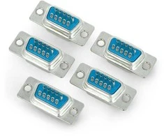 Oem D-SUB DE-15F laido kištukas laidui - 5 vnt.