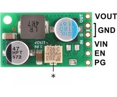 D30V30MAS - įtampos ribotuvas - 4.2 V - 15 V 3 A - Pololu 4875