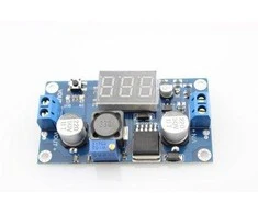 Oem DC/DC įtampos keitiklis iš 4V-40V į 1.5V-35V su voltmetru (STEP DOWN)