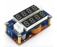 Oem DC/DC įtampos keitiklis iš 5V-30V į 0.8V-29V 5A + Volt/amper (STEP DOWN)