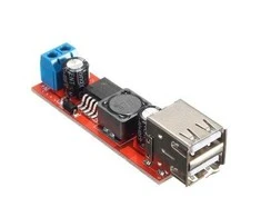 Oem DC/DC įtampos keitiklis iš 9V-36V į 5V 3A su 2x USB (STEP DOWN)