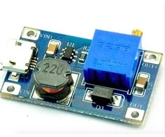 Oem DC/DC Įtampos keitiklis su potenciometru 2V-24V į 5V-28V 2577 (STEP UP)