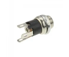 Oem DC lizdas 2.5/5.5 mm - litavimui su atjungimo kontaktu