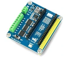 DC variklio valdiklio modulis - keturių kanalų - priedėlis skirtas Raspberry Pi Pico - Waveshare 19764