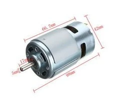 Grąžtas Oem DC variklis 775 24V DC 12000RPM